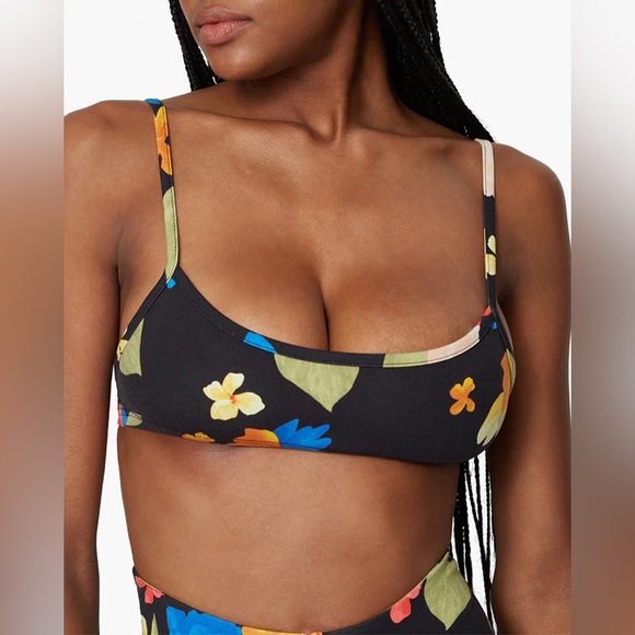 WeWoreWhat Danielle Bernstein - PULL ON TROPICANA BRA TOP - Picture 1 of 5